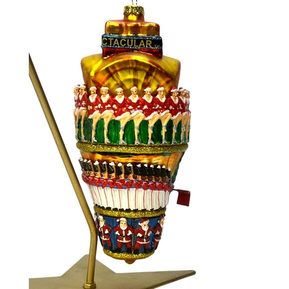 Rare Radio City Music Hall Rockettes Christmas Spectacular 2011 Ornament-Wow - Picture 3 of 16
